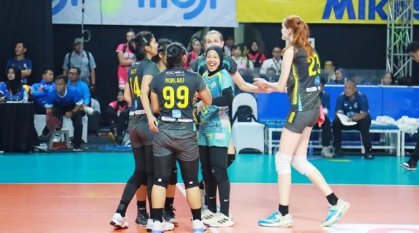 Epic Comeback, Jakarta Electric PLN Libas Pemuncak Klasemen Proliga, Peluang ke Final Four Makin Lebar