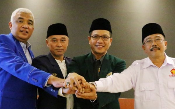 Sepakat Usung Kang DS Sebagai Cabup, Mesin Politik Empat Parpol ini Mulai Bergerak
