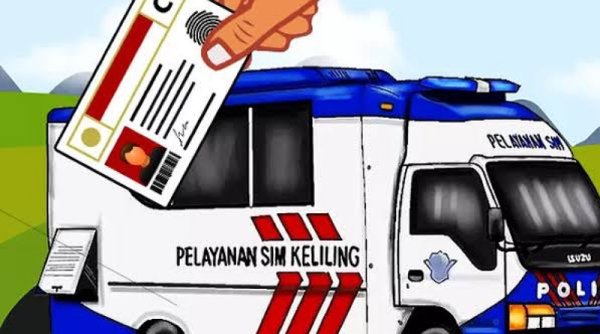 Jadwal Layanan SIM Keliling di Cimahi KBB Hari Ini
