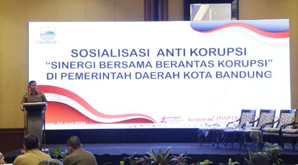 Inspektorat Kota Bandung Gelar Sosialisasi Anti Korupsi dengan Tema "Sinergi Bersama Berantas Korupsi"