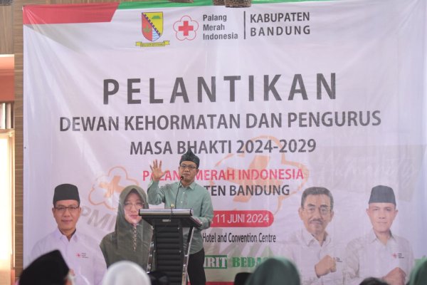 Bupati Bandung Berharap PMI Makin Menebar Manfaat Bagi Masyarakat