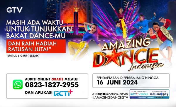 Audisi Diperpanjang, Ambil Kesempatan Raih Ratusan Juta dan Daftarkan Grup Dancemu Sekarang!