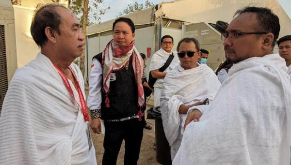 Ashabul Kahfi Bertemu Menteri Agama di Arafah, Harapkan Haji 2024 Lancar