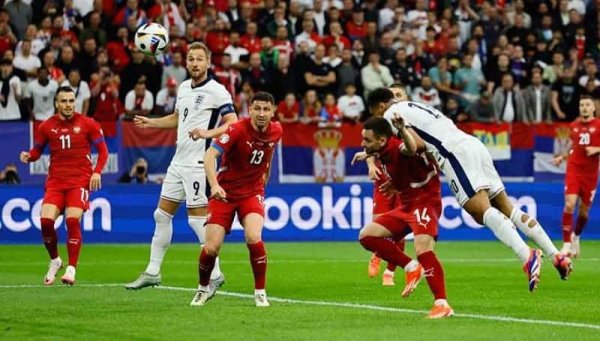 Sundulan Awal Bellingham Pastikan Kemenangan Tipis Inggris Atas Serbia di Pembuka Euro 2024