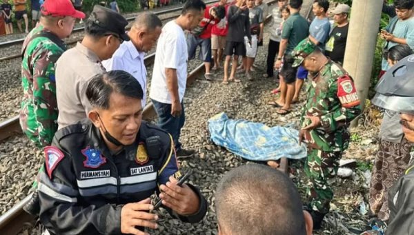 Tragedi di Pagi Hari: Pria Tewas Tertabrak Kereta di Bogor