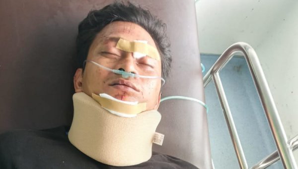Pria Tanpa Identitas ditemukan tak Sadarkan Diri di Jalan Raya Soreang Bandung