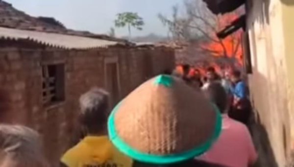 Kebakaran di Ngadiprono Ngadimulyo Kedu, Temanggung