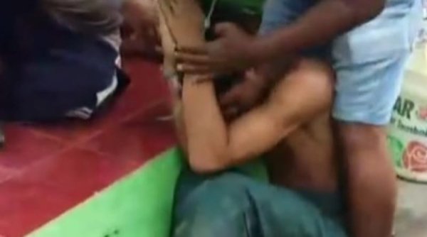 Pencuri Handphone di Jalan Salem Babak Belur Dihajar Warga