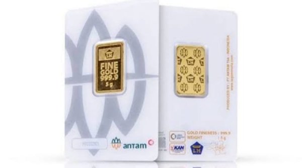 Informasi Harga Emas Antam Hari Ini, Naik Sebesar 3.000 Rupiah