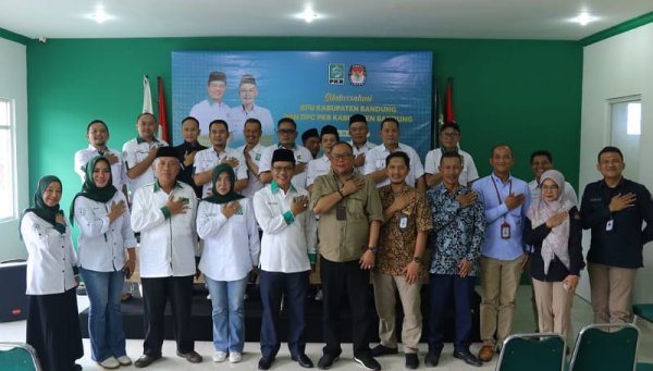 Jelang Pilkada 2024, KPU dan Bawaslu Kunjungi Kantor DPC PKB Kabupaten Bandung