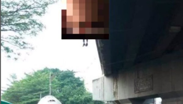 Tragedi Pagi di Cimindi: Pria Ditemukan Tewas Gantung Diri di Flyover