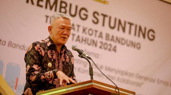 Pj Wali Kota Bandung Ungkap Strategi Penurunan Stunting pada Rembug Stunting 2024