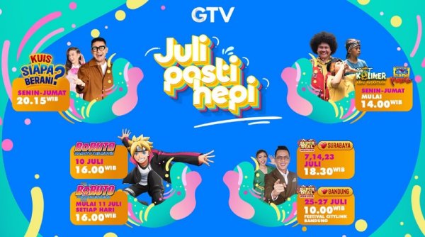 Liburan Full Happy, Ini Deretan Program Pilihan Gtv Tidak Boleh Kamu Lewatkan!