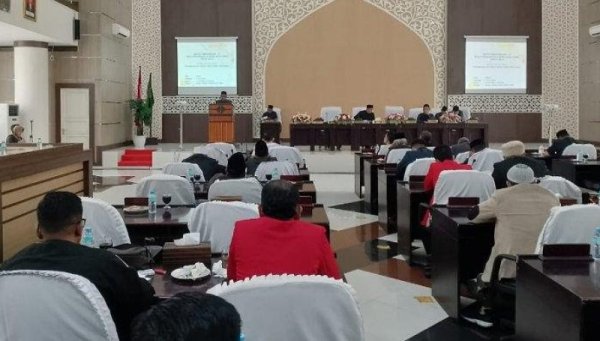 Transparansi dan Akuntabilitas: DPRK Aceh Utara Gelar Rapat Paripurna Bahas LPJ APBK 2023