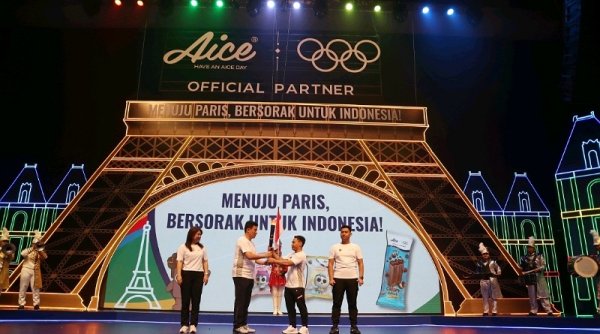 Aice Group, NOC & Atlet Kampanyekan “Menuju Paris, Bersorak Untuk Indonesia!”