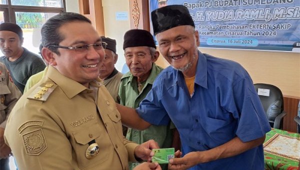 Pj Bupati Sumedang Sampaikan Apresiasi atas Partisipasi Aktif Warga Cisarua