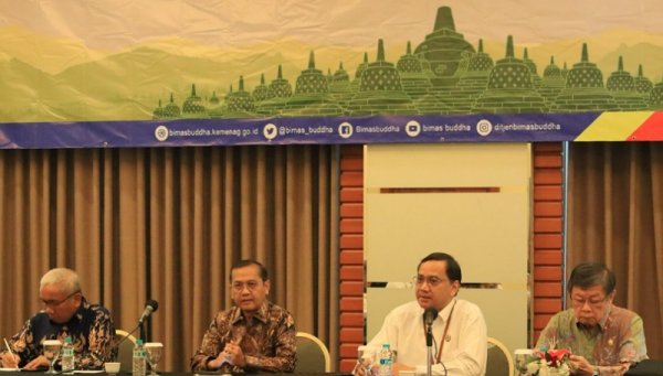 Tim Kajian Dampak Cagar Budaya Pemasangan Chattra pada Stupa Induk Candi Borobudur telah Menyelesaikan Tugasnya