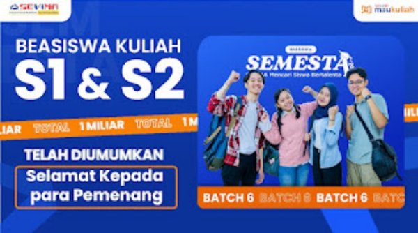 Puluhan Siswa Berbakat Raih Beasiswa SEMESTA 2024, Ini Daftar Pemenangnya