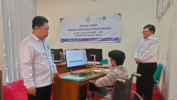 Penerimaan Mahasiswa Baru UIN Sunan Gunung Djati Bandung Hadirkan Ujian Ramah Disabilitas dengan CBT
