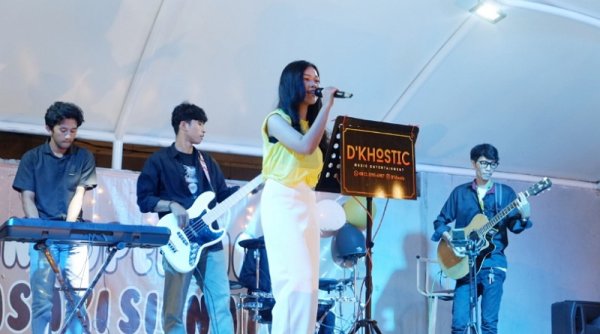 Maria Pudesa Meriahkan Grand Opening Jus Masaki Signature