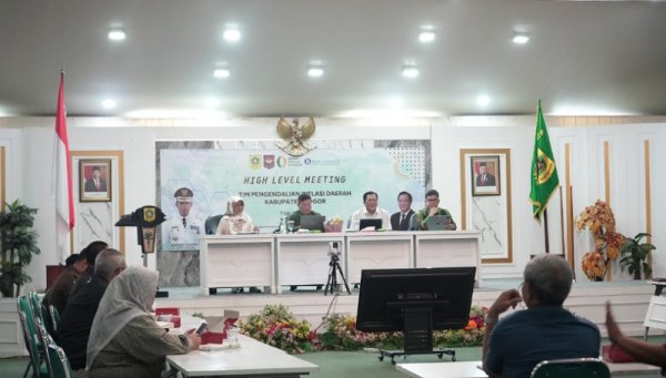 Pemerintah Kabupaten Bogor Raih Penghargaan Berkat Keberhasilan TPID Mengendalikan Inflasi