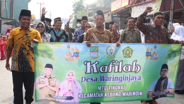 Ratusan Kafilah Meriahkan MTQ ke-5 Kedungwaringin: Wujudkan Revolusi Mental Insan Qur'ani