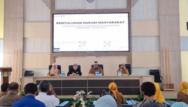 Pemerintah dan Masyarakat Bersinergi: Penyuluhan Hukum di Cisauk Cegah Penyalahgunaan Narkotika