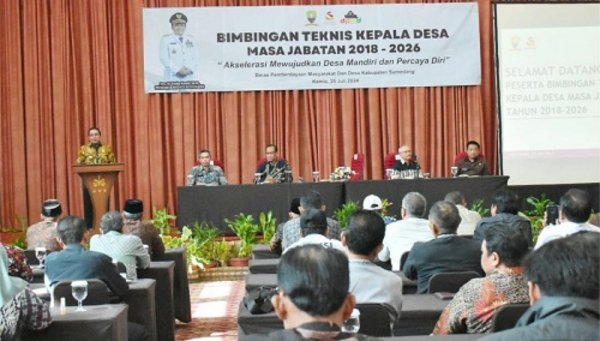 Pj Bupati Sumedang Dorong Sinergi Kepala Desa untuk Percepat Pembangunan Prioritas Desa
