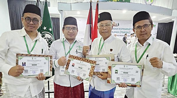 Empat Pengurus PCNU Kab. Bandung Mengikuti PMKNU di Daarussyifa Sukabumi Jawa Barat