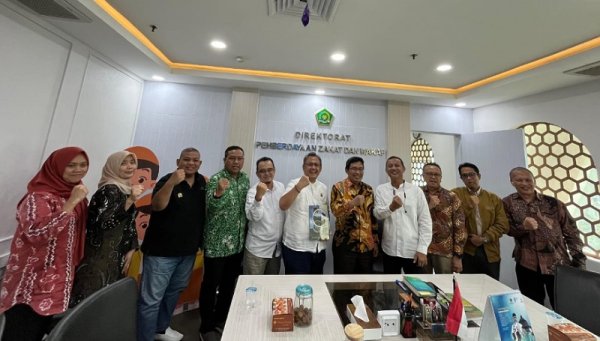 Direktorat Pemberdayaan Zakat dan Wakaf Kementerian Agama Terima Kunjungan REI Banten