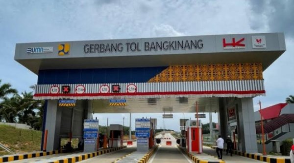 Ruas Tol Pekanbaru - Padang Seksi Bangkinang-XIII Koto Kampar Resmi Berbayar