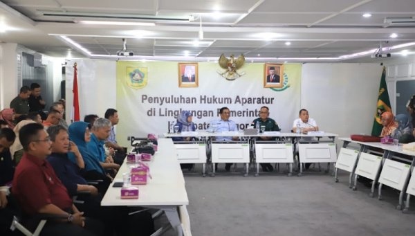 Pj. Sekda Bogor Buka Penyuluhan Hukum untuk Pengelolaan Dana BOS