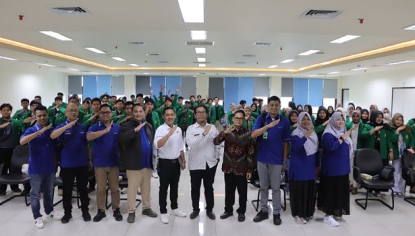 Diskominfosantik Kabupaten Bekasi Sambut Mahasiswa Universitas Muhammadiyah Palembang dalam Program KKL