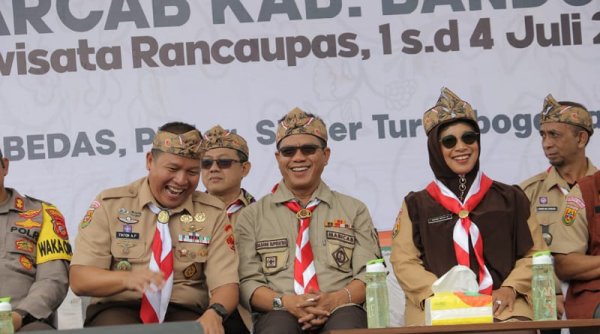 Jambore Cabang, Kang DS: Pramuka Membentuk Karakter Generasi Muda yang Tangguh, Disiplin dan Cerdas