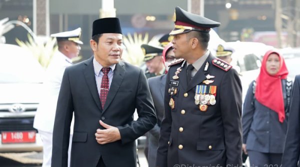 Plt Bupati Sidoarjo Subandi Ucapkan HUT Bhayangkara, Doakan Polri Semakin Jaya
