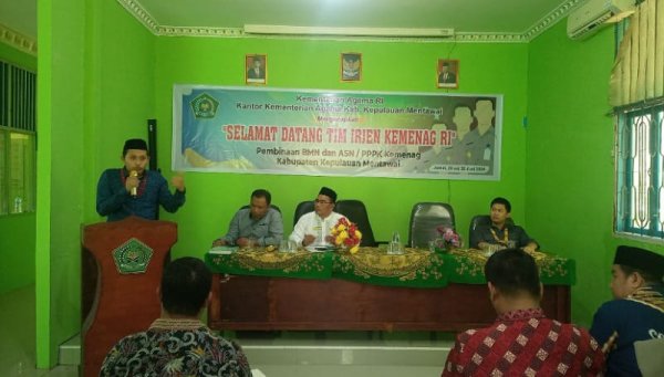 Tim Inspektorat Jenderal Kunjungi Kepulauan Mentawai untuk Pendampingan Pengelolaan BMN