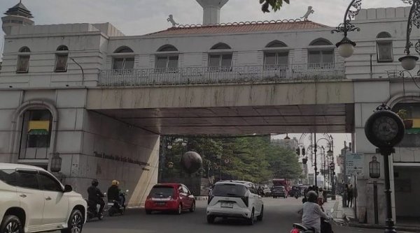 JPO Asia Afrika Kembali Bercahaya, Siap Jadi Ikon Baru Wisata Kota Bandung