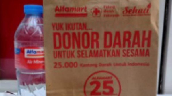 Donor Darah di UTD PMI Kota Bandung dan Dapatkan Hadiah Menarik dari Alfamart