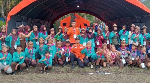 Jambore Pramuka Penggalang, Uka Suska: BPBD Lakukan Pengenalan Dasar Mitigasi dan Penanganan Bencana