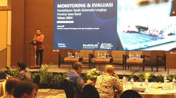 Monitoring dan Evaluasi Program Strategis Nasional oleh BPN Jawa Barat