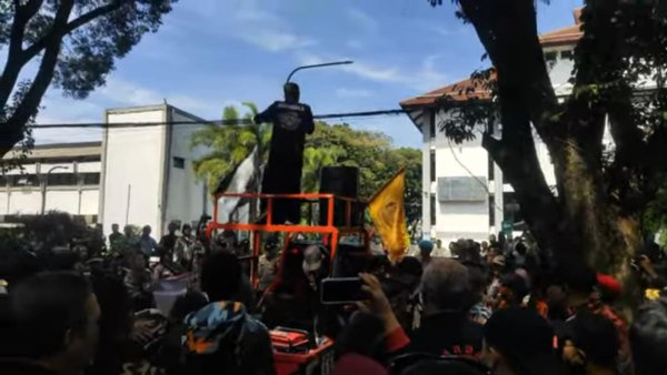 Sejumlah Ormas dan LSM Geruduk Kantor Disdik Jabar : Mekanisme PPDB Masih Tidak Baik-Baik Saja