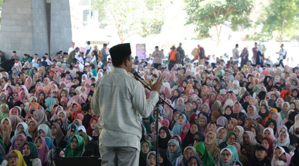 Copet Menyusup di Acara Gebyar Muharram Kabupaten Bandung
