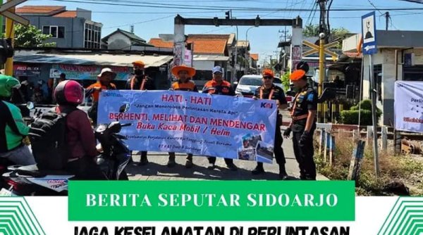 Perlintasan Sebidang Jl Raden Wijaya Resmi Ditutup