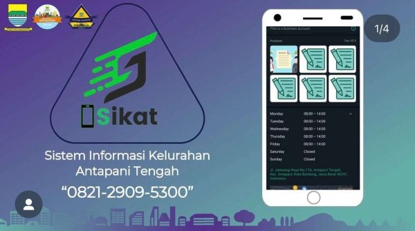 Inovasi Sikat Kelurahan Antapani Tengah: Urus Administrasi Semudah Kirim Chat WhatsApp!