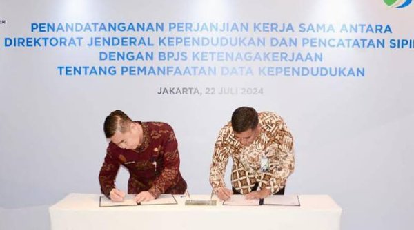 BPJS Ketenagakerjaan dan Ditjen Dukcapil Kemendagri Lanjutkan Kerjasama Pemanfaatan Data Kependudukan