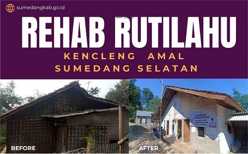 Warga Desa Mekarrahayu Dapat Bantuan Rehab Rutilahu dari Kencleng Sultan