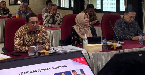 Kinerja Pj Bupati Sumedang dievaluasi Kemendagri