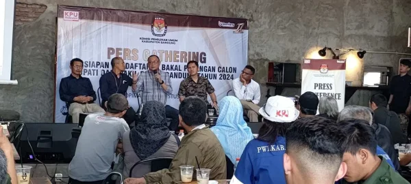 KPU Kabupaten Bandung Gelar Silaturahmi dengan Awak Media Bahas Persiapan Pilkada Serentak 2024