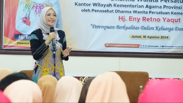 Penasihat DWP Kemenag RI Dorong Anggota Membangun Organisasi yang Positif
