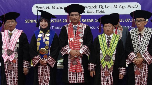 STAIN Majene Resmi Miliki Tiga Guru Besar Pertama Sejak Berdiri